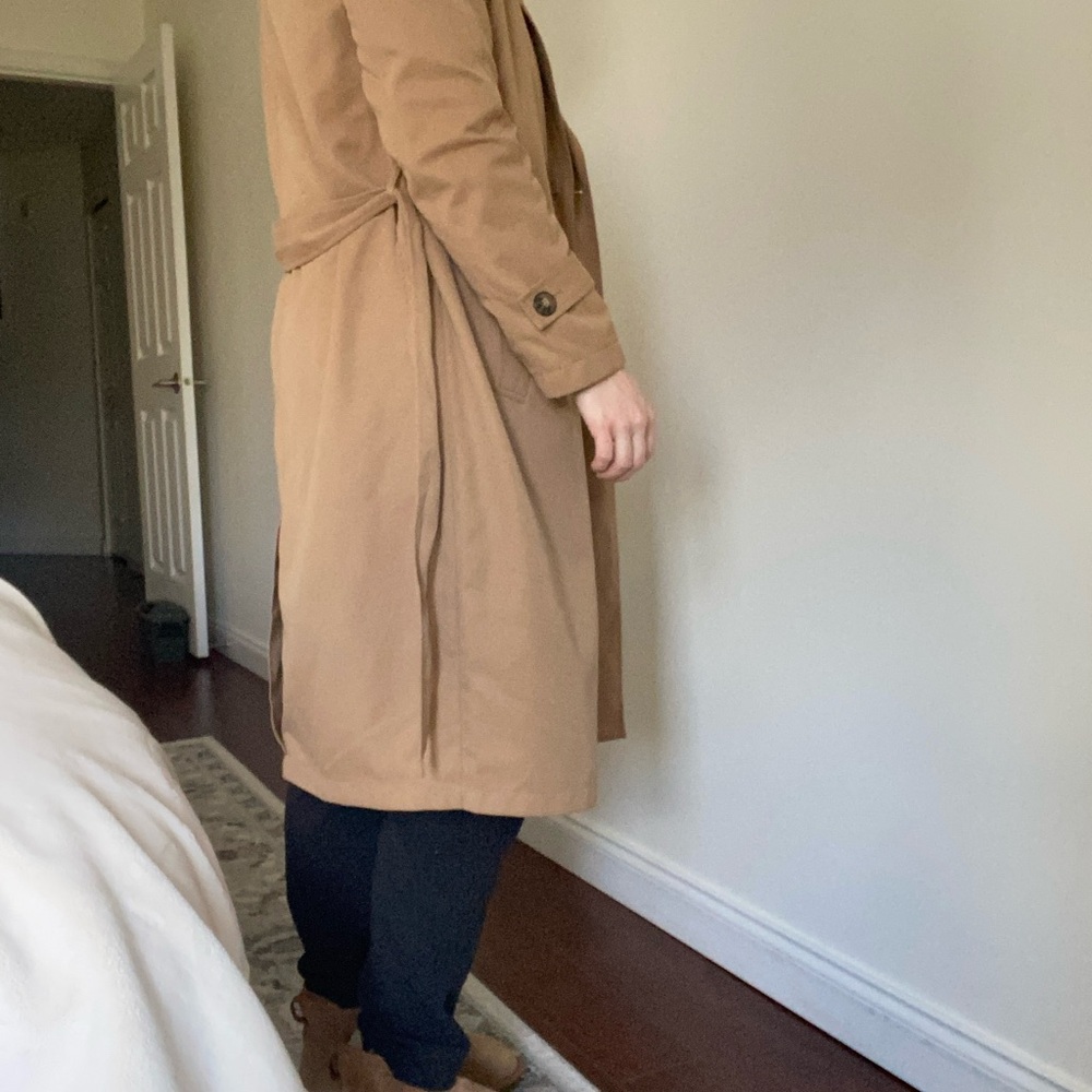 Vero Moda Lightweight Trench Coat (SZ S) - Picture 6 of 10
